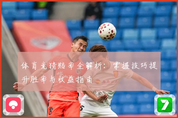 体育竞猜赔率全解析：掌握技巧提升胜率与收益指南